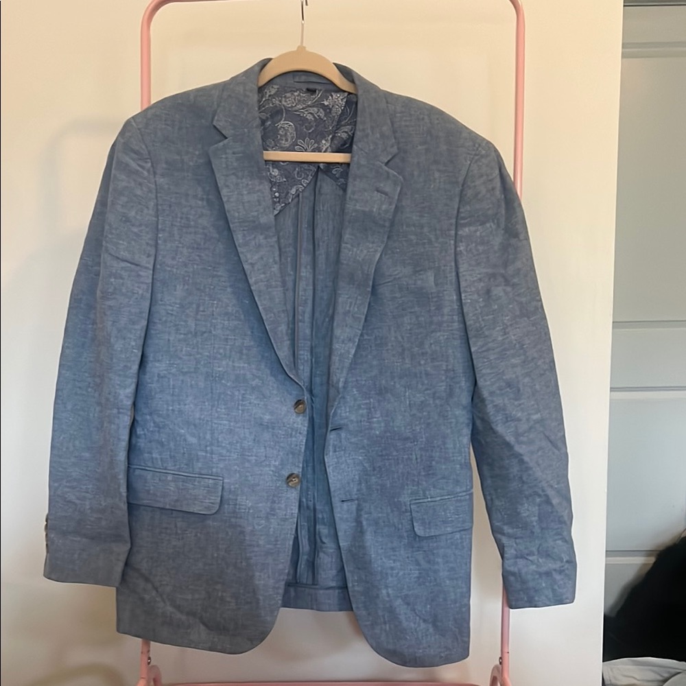 Jos. A. Bank Blue Sport Coat with Tailored Fit